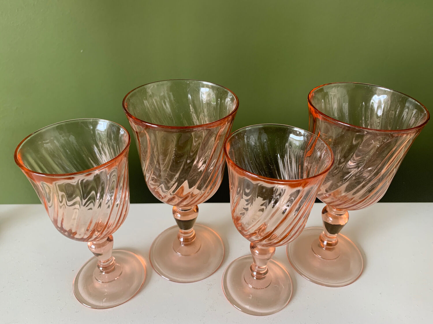 Rosaline stemmed glasses