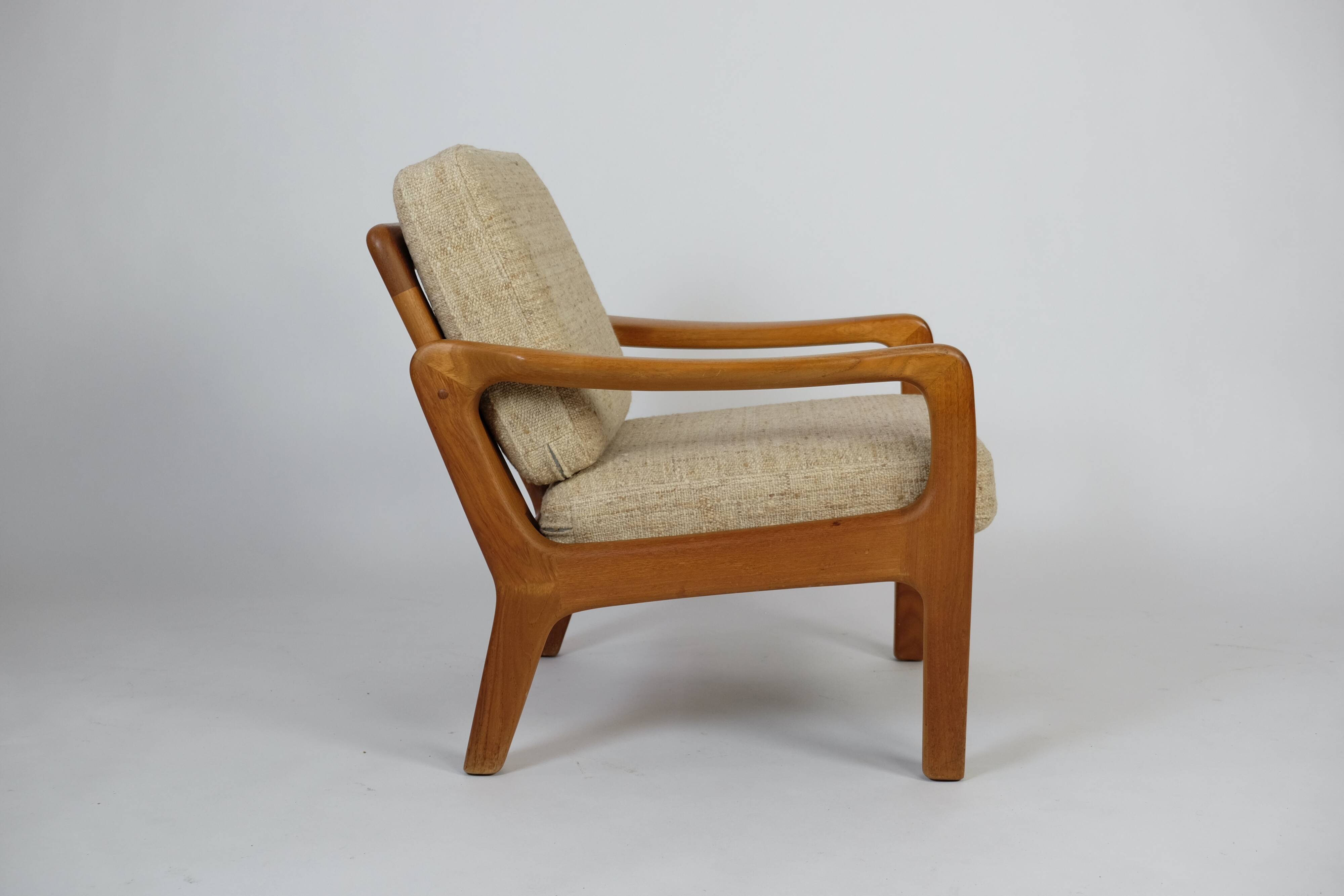 Danish Teak Easy Chair Armchair by Juul Kristensen 60s 70s Vintage Mid-Century