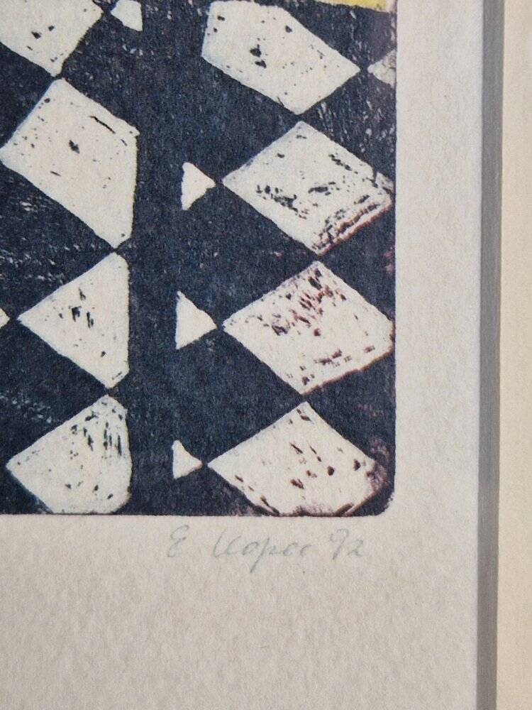Eliza Kopec, Primavera, 1990s, Lithograph, Framed