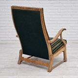 Chaise à bascule danoise à dossier haut, très bon état d'origine.