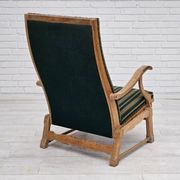 Chaise à bascule danoise à dossier haut, très bon état d'origine.