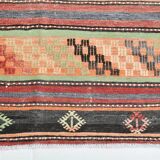 Turkish Vintage Kilim Rug, 169x211 Cm