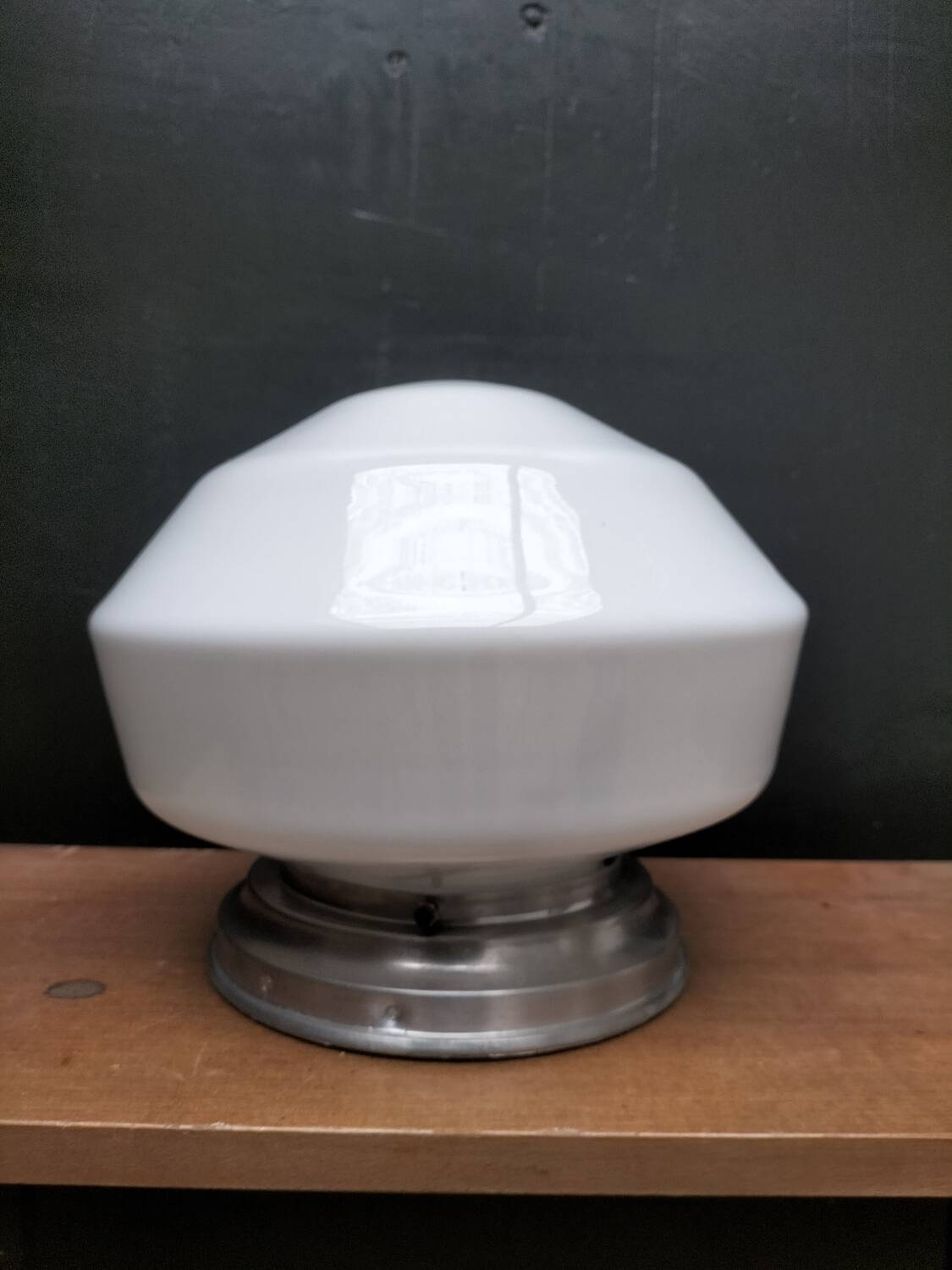 Opaline glass ceiling light