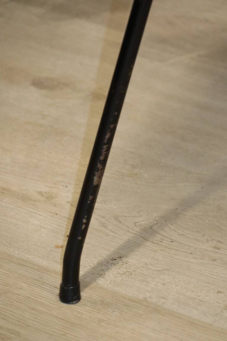 Vintage "Italia 100" model chair by Rotanhuis in woven wicker, 1950s