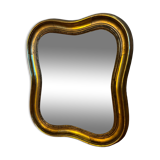 Gilded wood mirror