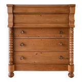 Commode / tiroirs anciens en pin