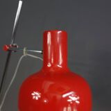 Red floorlamp by Josef Hurka 1960