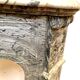 Louis XV style fireplace Model Pompadour Blue marble Turquin XX century