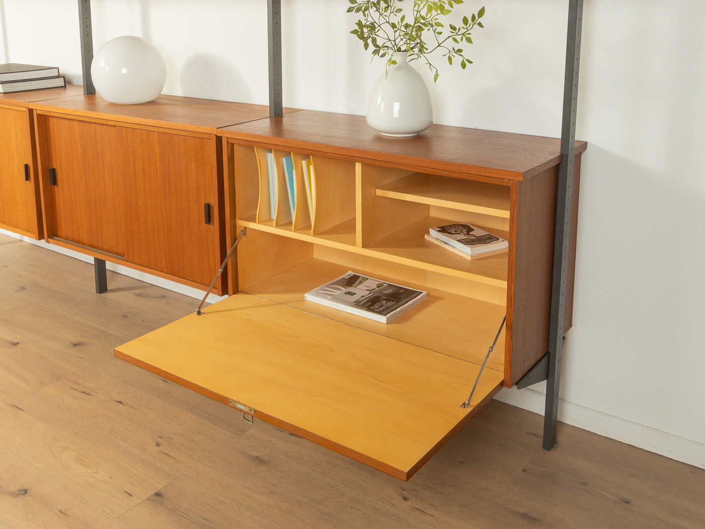 1960s shelving system by Olof Pira