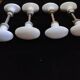 Set of 4 pairs of porcelain handles (B-0023)