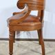 Mahogany Office Armchair, Louis Philippe Period – Mid-19th Century