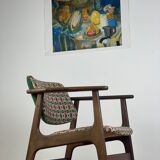 Scandinavian armchair Arne Vodder, model "Lene" published by Vamö