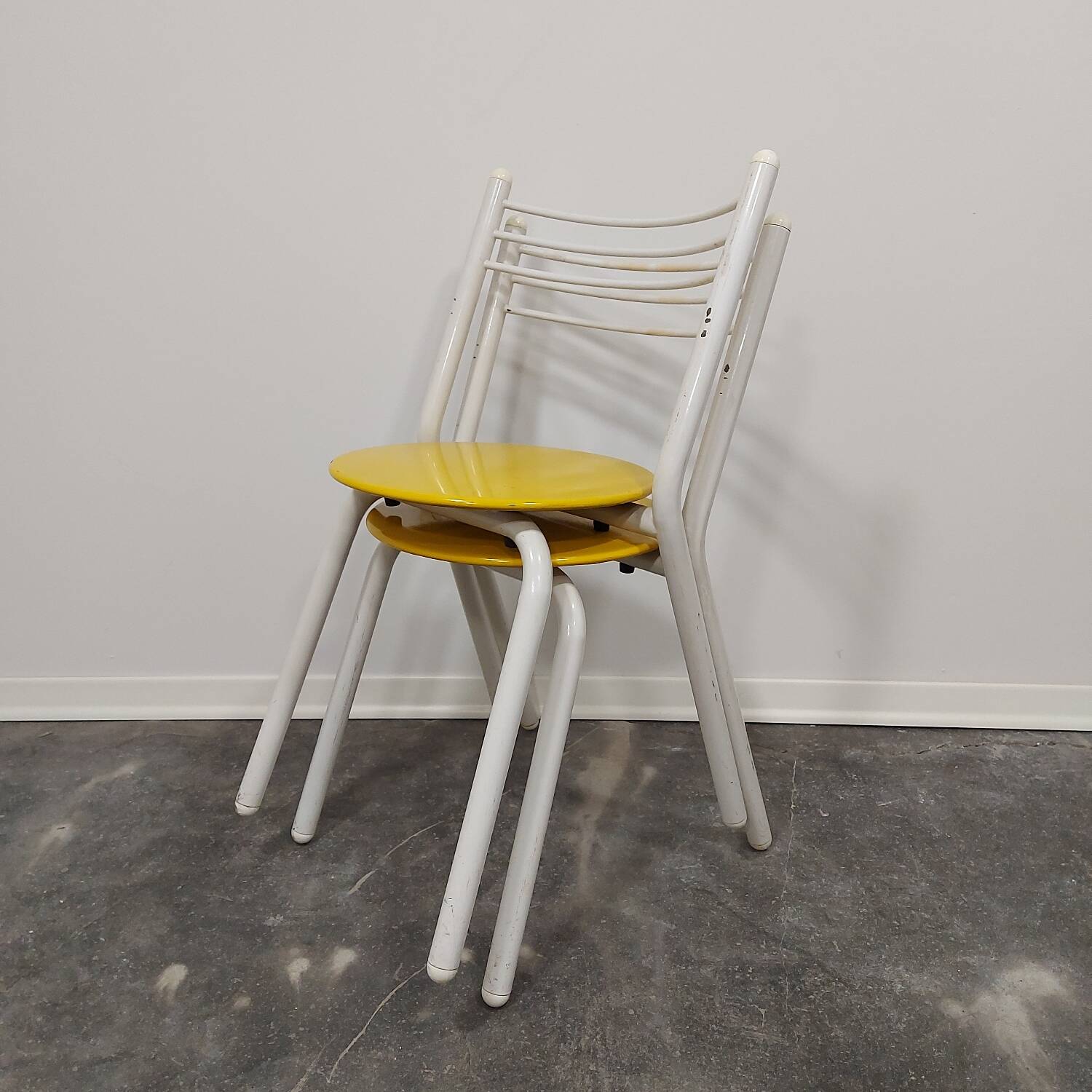 Chaises d'extérieur en métal années 1970