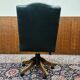 Chaise de bureau classique chesterfield president chair verte