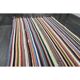 Vintage Turkish Oushak Handmade Wool Cotton Pink Area Rug 89x209
