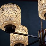 Lustre by Carl Fagerlund for Orrefors, 1950s