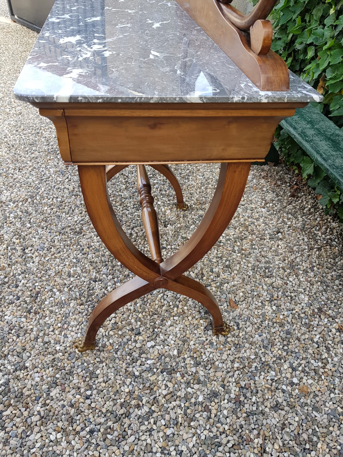 Dressing table in Empire marquetry