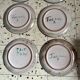 6 flat plates Vallauris