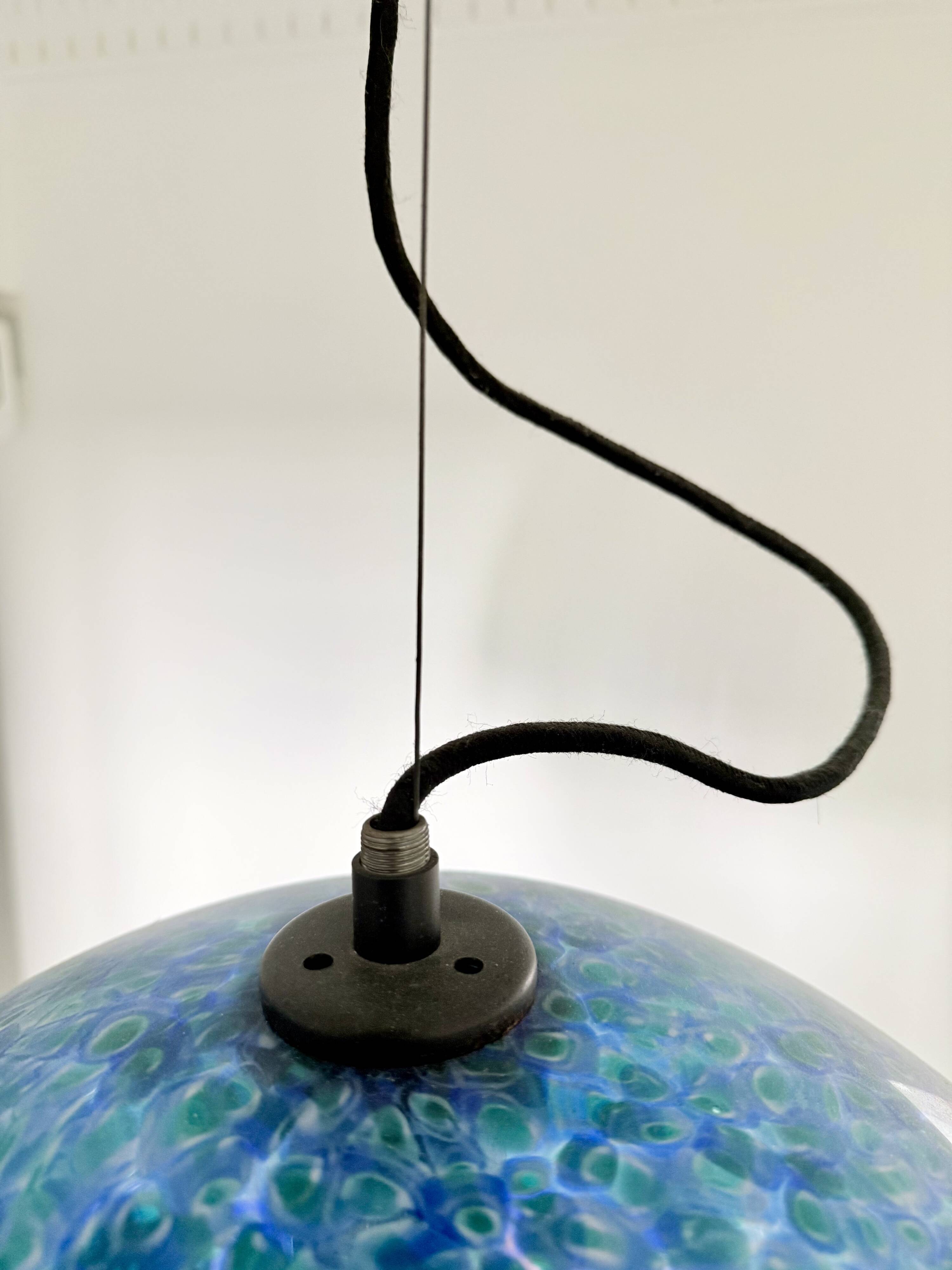 "Neverrino" suspension by Gae Aulenti, Vistosi edition.