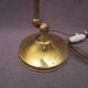 Old desk lamp, banker, notary, piano, brass