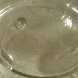 Verrerie fains cruche et carafe en cristal grave