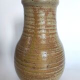 Signed stoneware vase