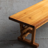 Dining set of 3 in solid oregon pine