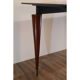 Bureau minimaliste en acier et bois
