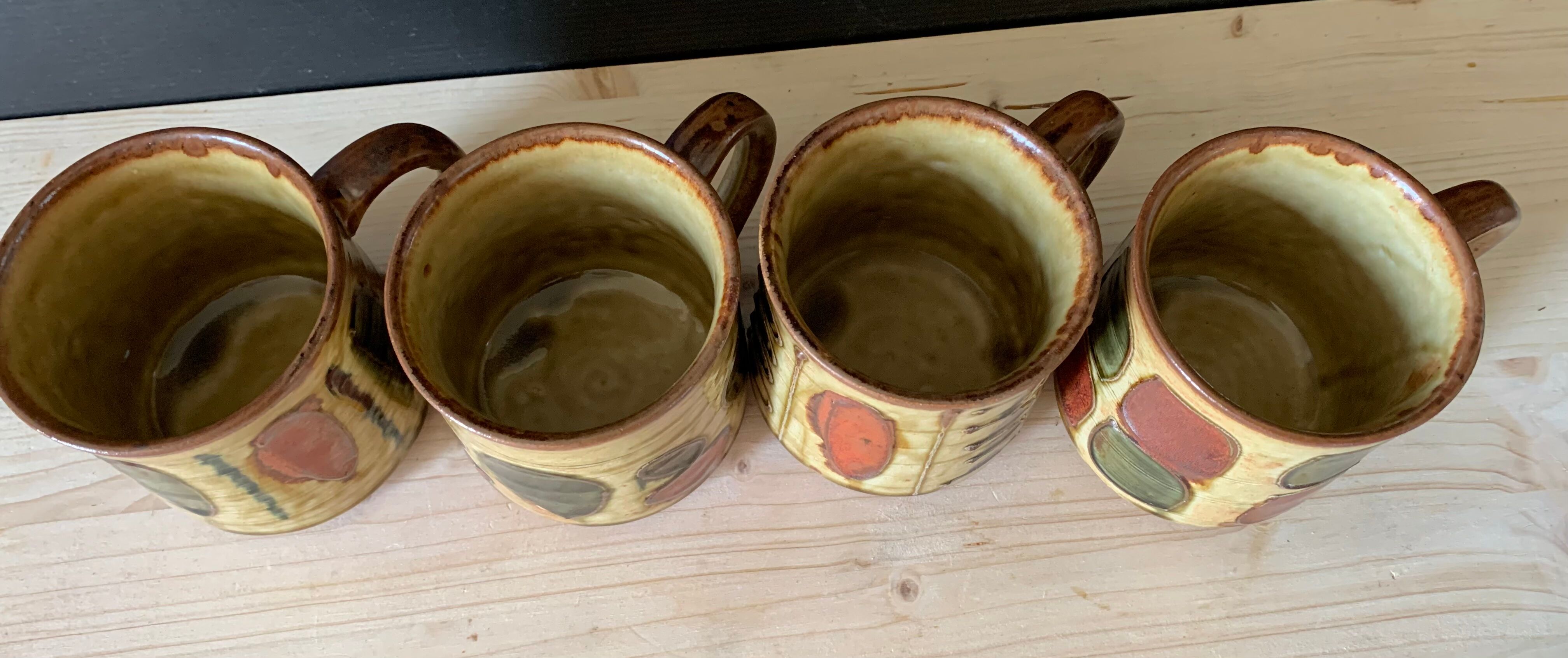 Vintage ceramic mugs