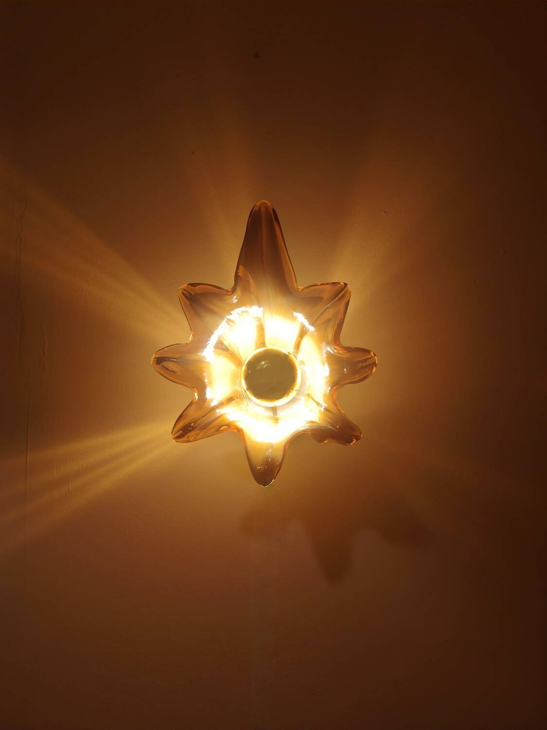 Vintage Murano wall sconce