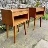Pair of Scandinavian bedside tables