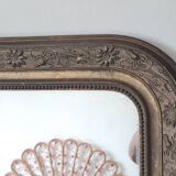 Large Louis Philippe mirror 137 x 83