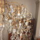 Stamps chandelier