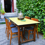 Wood & formica table