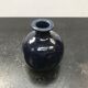 Ancien vase Le Cep boule grès émaillé bleu années 70 vintage