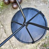 Iron pedestal table