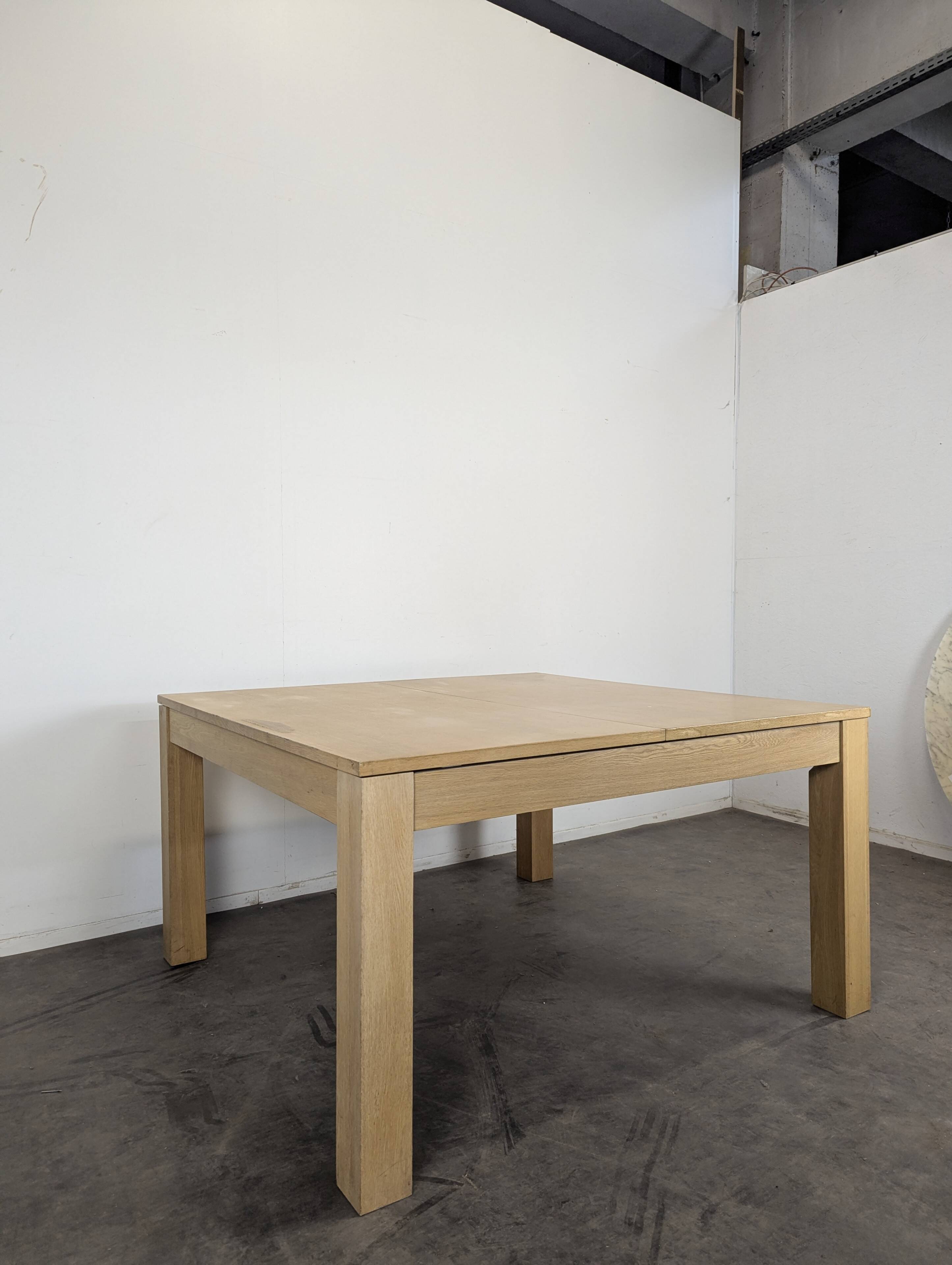 Large modern square table
