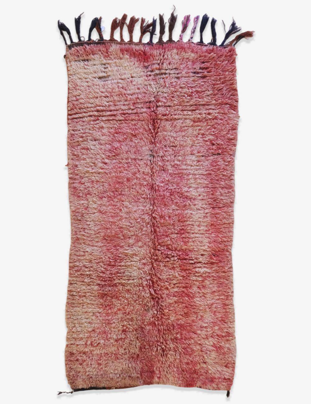 Tapis Rose Vintage - 257 x 126 cm