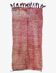 Vintage Pink Rug - 257 x 126 cm