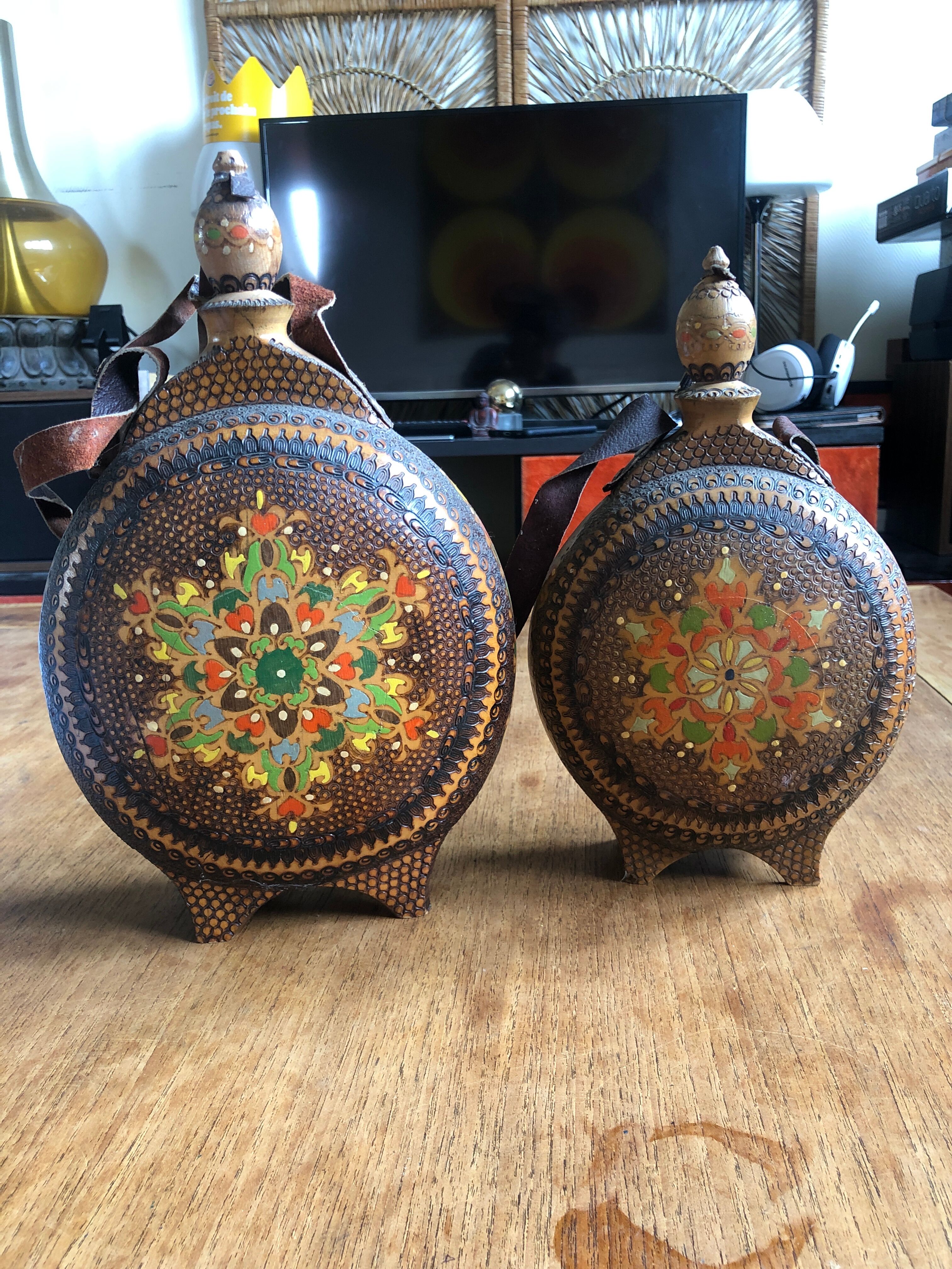 Decoration gourds old folk art