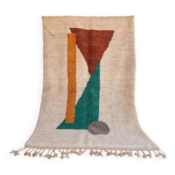 Tapis berbère fait main traditionnelle taille 200 x 300 cm