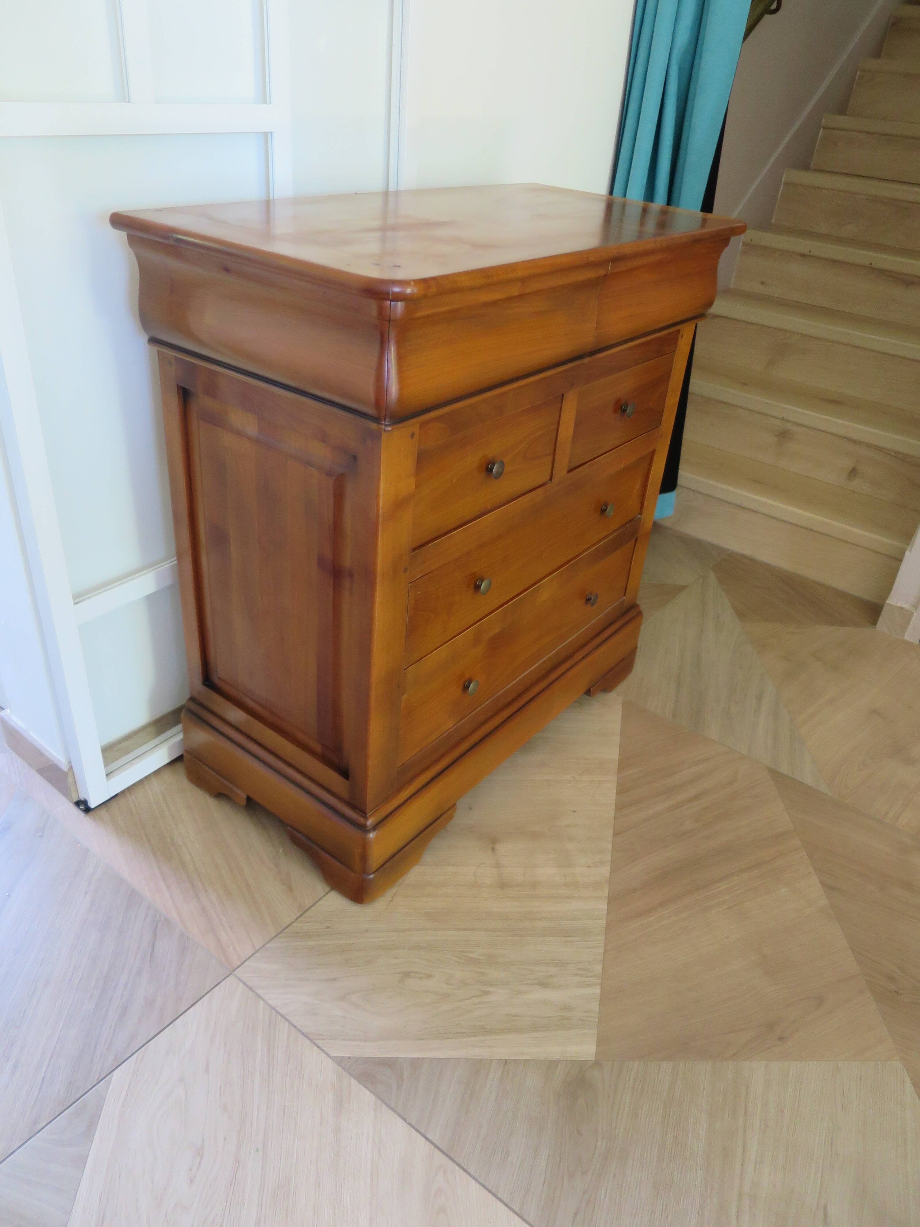 Small entrance cabinet-sideboard-dresser-Louis Philippe-6 drawers