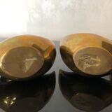 Brass swans
