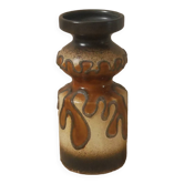 Vintage ceramic vase German ceramic country decoration Scandinavian design handmade