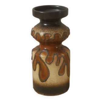 Vintage ceramic vase German ceramic country decoration Scandinavian design handmade
