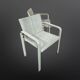 Set of 4 leather dining chairs by Jacques Toussaint and Patrizia Angeloni for Matteo Grassi. Italy 1