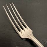 Silver-plated metal forks