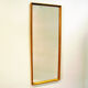 Vintage oak wall mirror by Nyge Verken Nyköping - Sweden 1960s