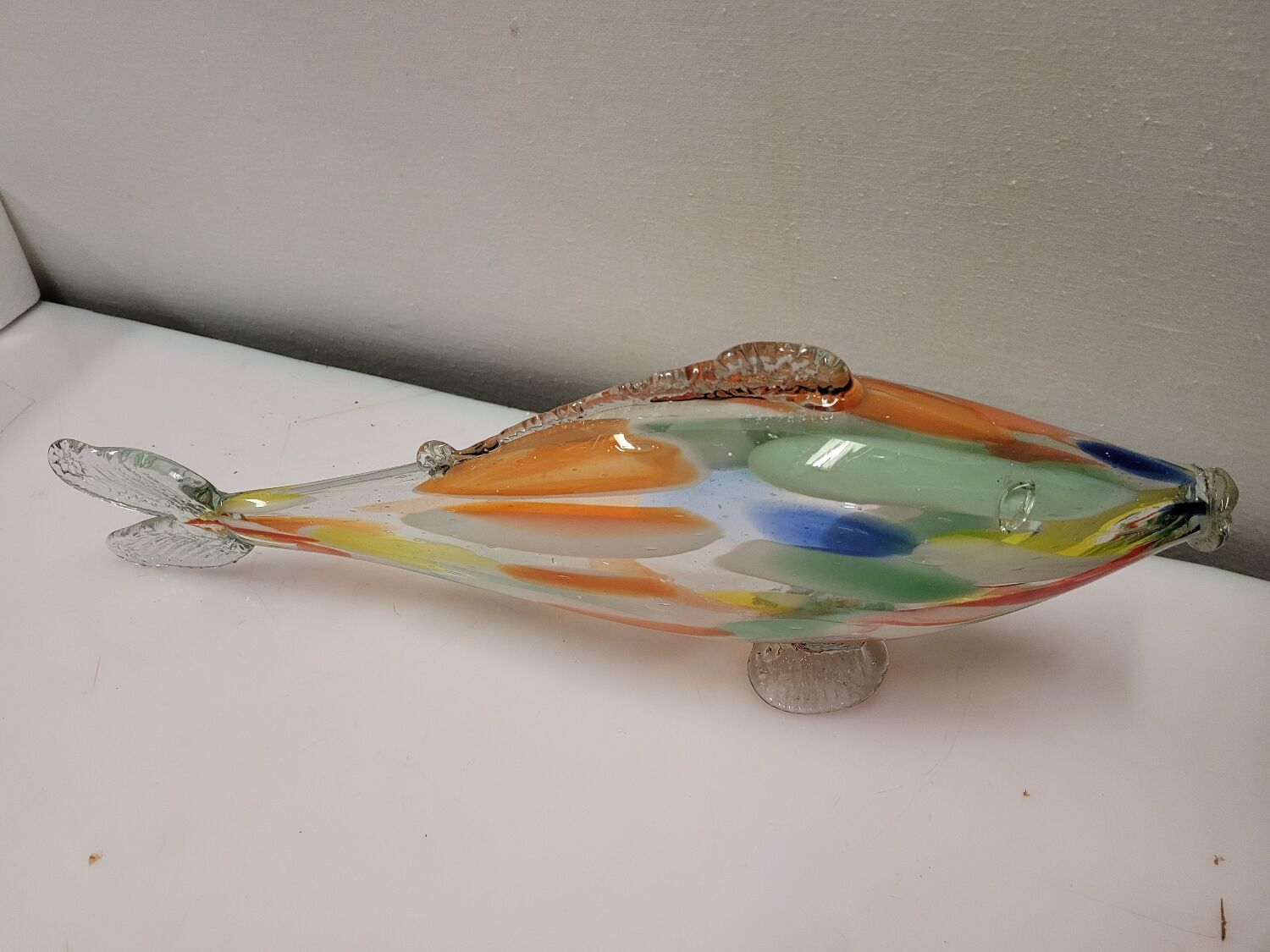 Blown glass fish