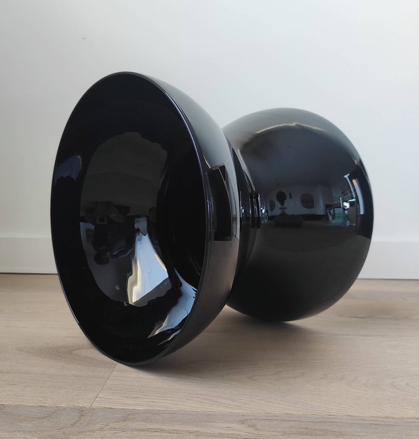 Grand vase "diabolo"